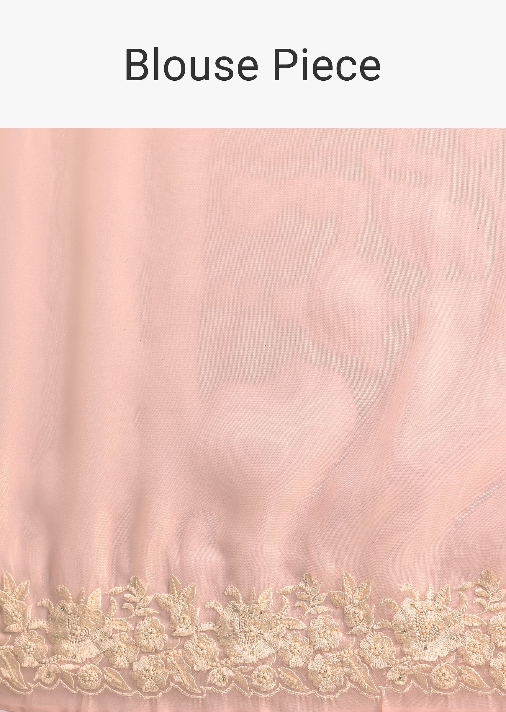 Chic Pink Saree With Resham Thread Work Border