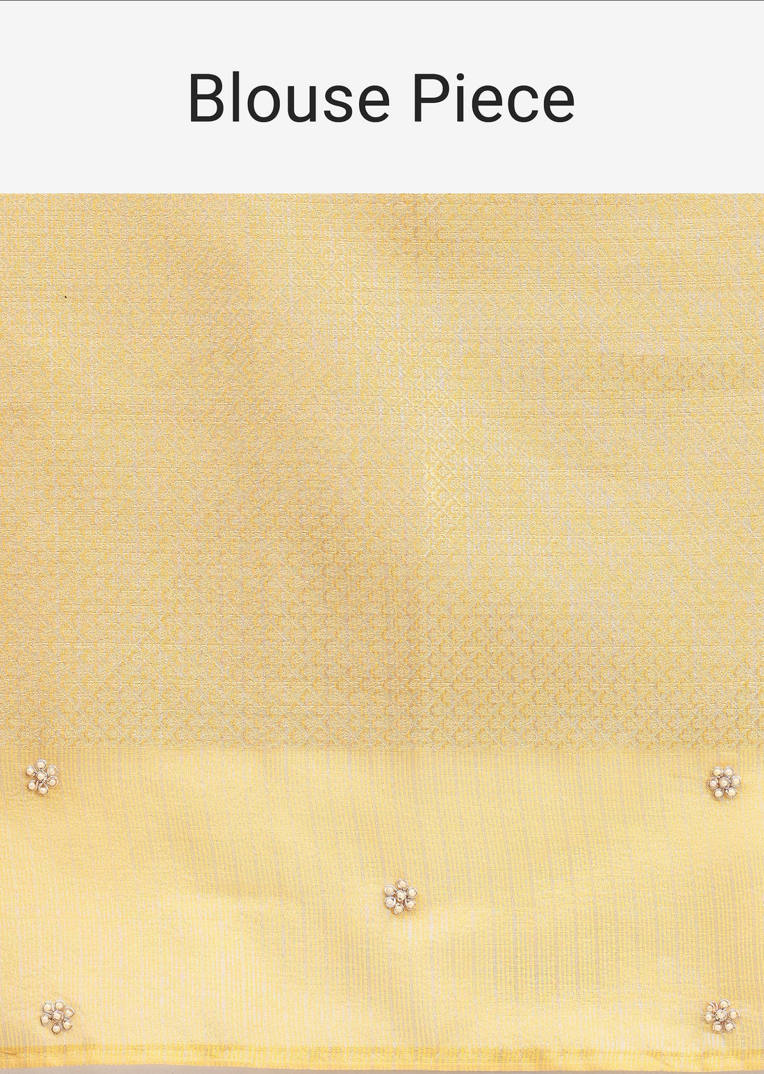 Gold Tissue Chanderi Rangkart Saree with Zardosi Work