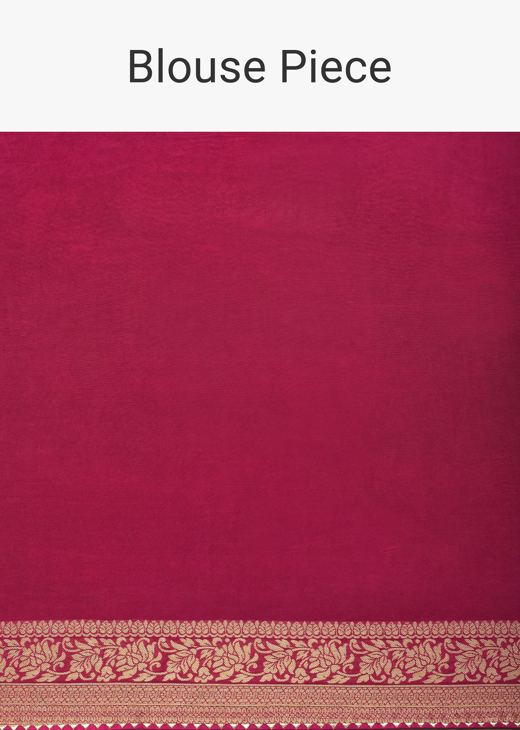 Pink Woven Saree In Silk With Bandhani Motifs And Unstitched Blouse Piece