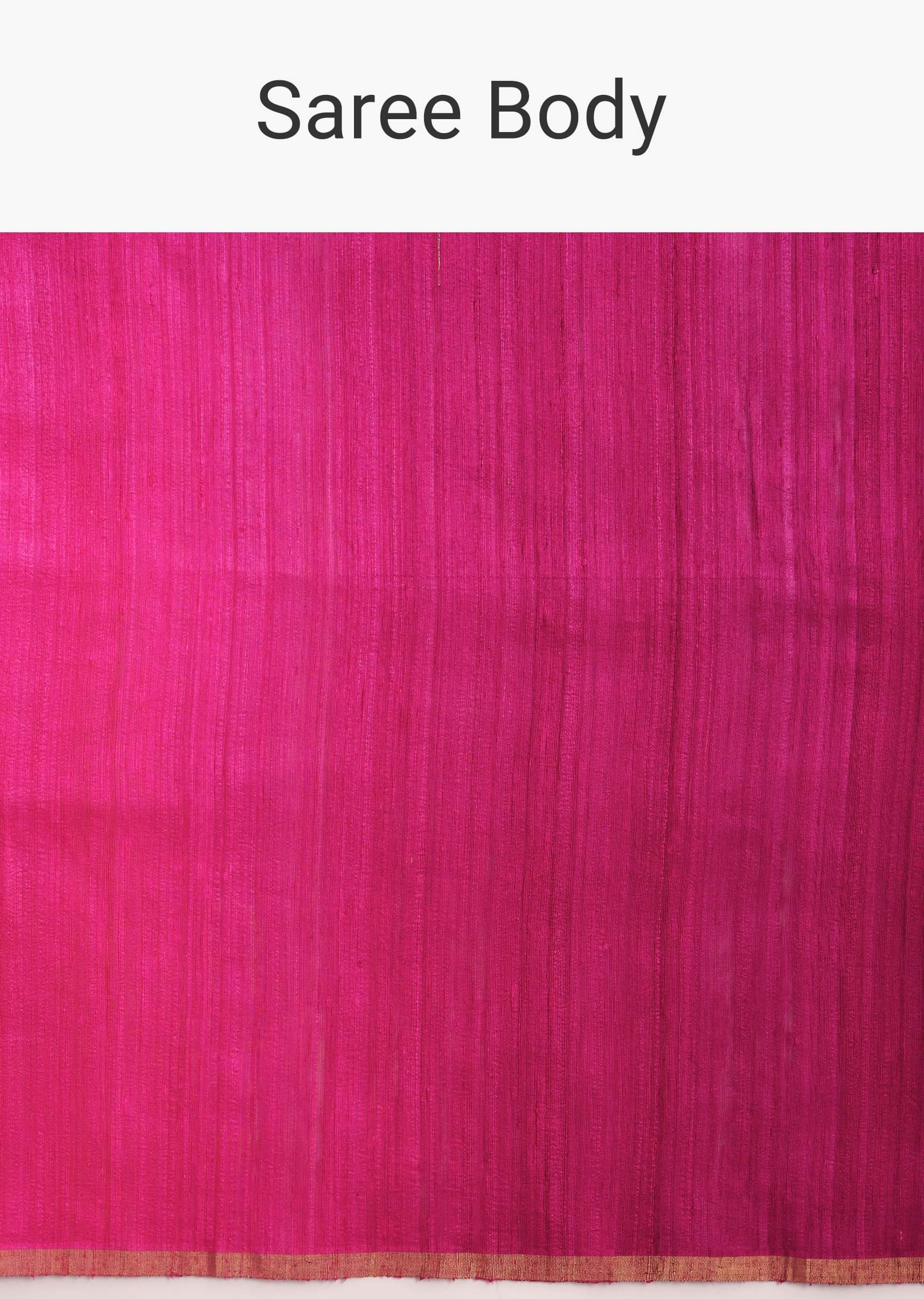 Purple Shaded Kora Silk Handloom Saree With Woven Traditional Motif