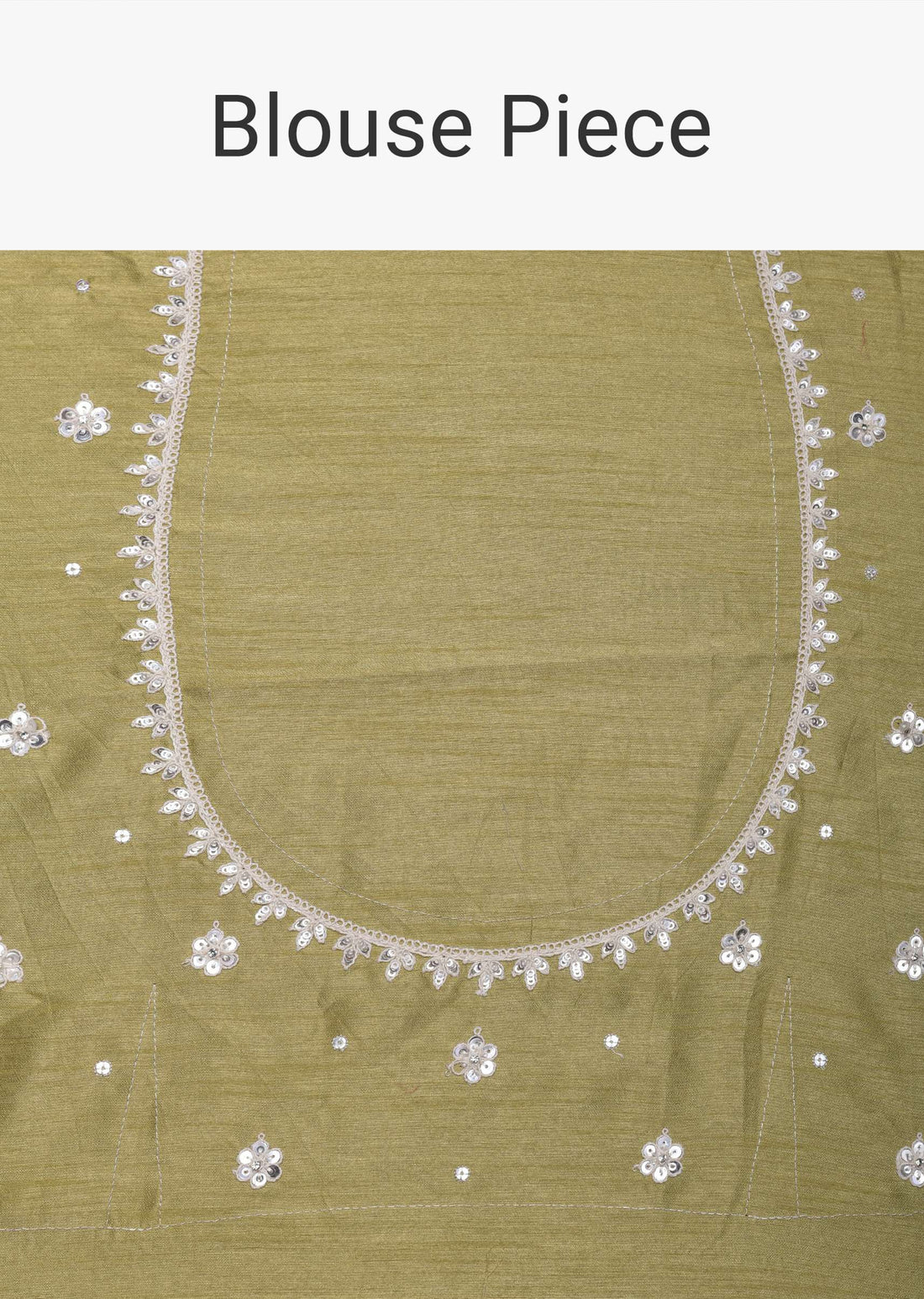 Yellow Printed Satin Saree With Embroidered Detail And Unstitched Blouse Piece
